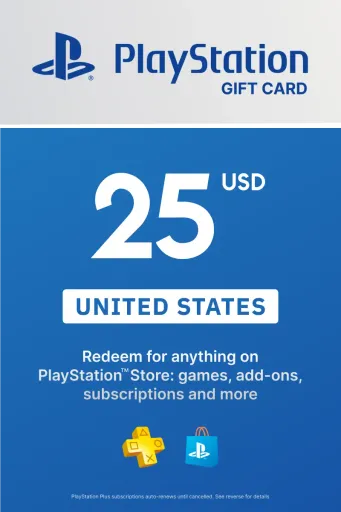 PlayStation Store 25 USD Gift Card (United States) - Digital Key