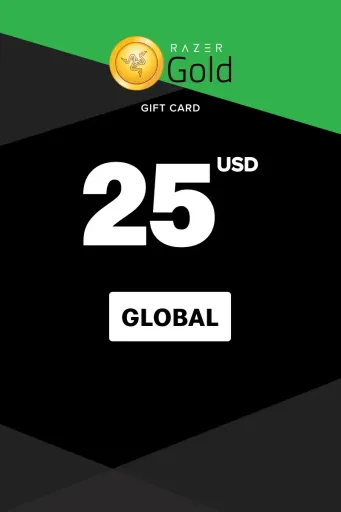 Razer Gold 25 USD Gift Card (Global) - Digital Key