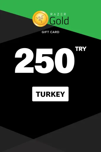 Razer Gold 250 TRY Gift Card (Turkey) - Digital Key