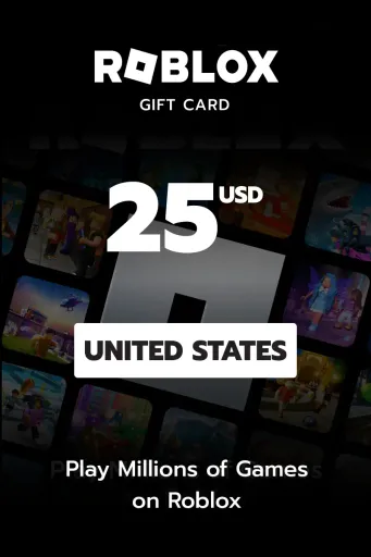 Roblox 25 USD Gift Card (United States) - Digital Key