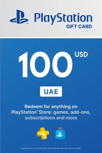 PlayStation Store 100 USD Gift Card (United Arab Emirates) - Digital Key
