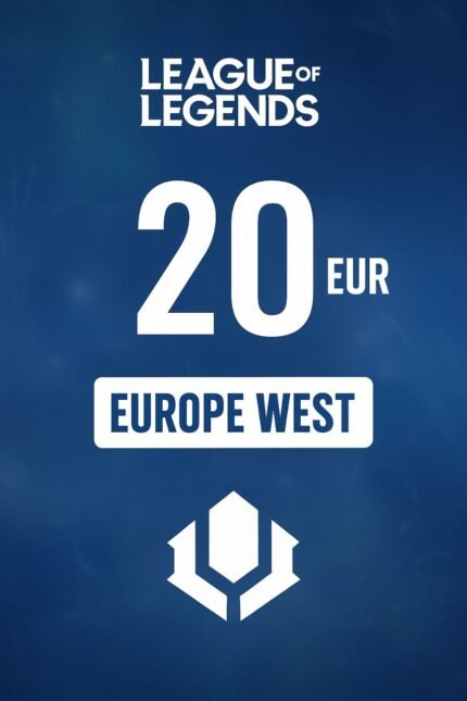 League of Legends 20 EUR Gift Card (Europe West) - Digital Key