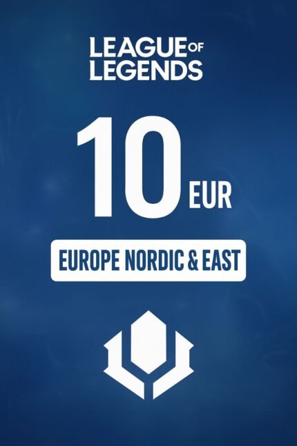 League of Legends 10 EUR Gift Card (Europe Nordic / East) - Digital Key