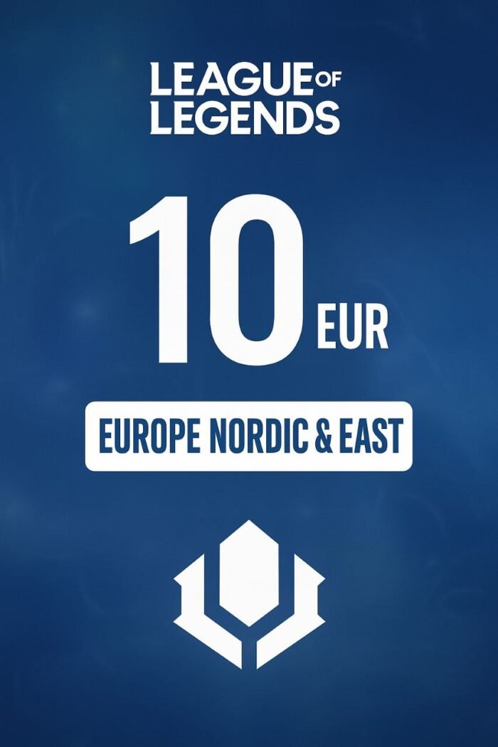 ⁦League of Legends 10 EUR Gift Card (Europe Nordic / East) - Digital Key⁩ - الصورة ⁦1⁩