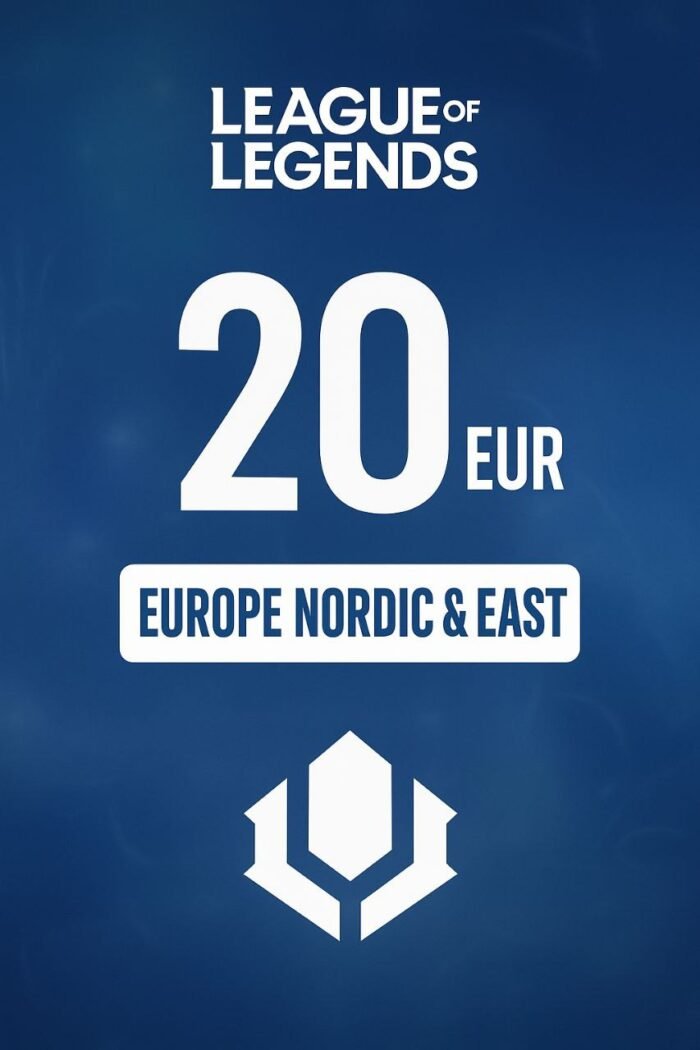 ⁦League of Legends 20 EUR Gift Card (Europe Nordic / East) - Digital Key⁩ - الصورة ⁦1⁩