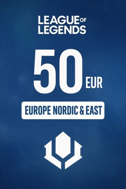 League of Legends 50 EUR Gift Card (Europe Nordic / East) - Digital Key