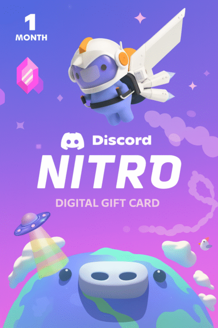 Discord Nitro 1 Month Subscription (Global) - Digital Key