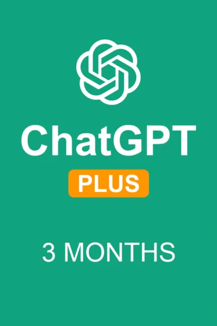 ChatGPT Plus 3 Months Subscription (Global) - Account