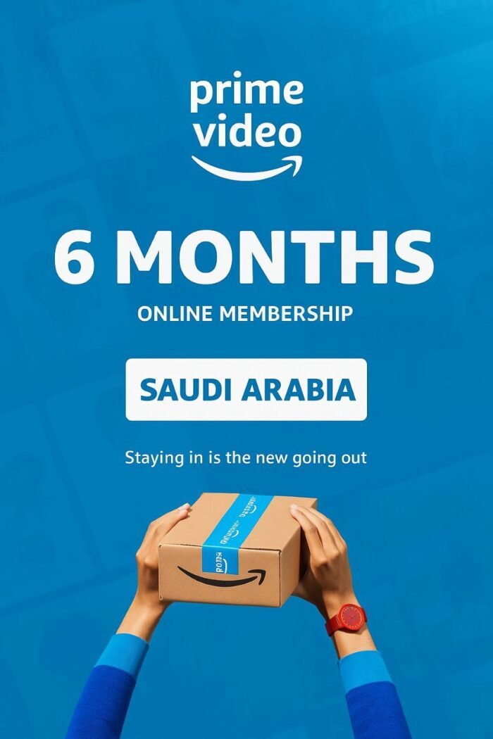 ⁦Amazon Prime 6 Months Online Membership (Saudi Arabia) - Digital Key⁩ - الصورة ⁦1⁩