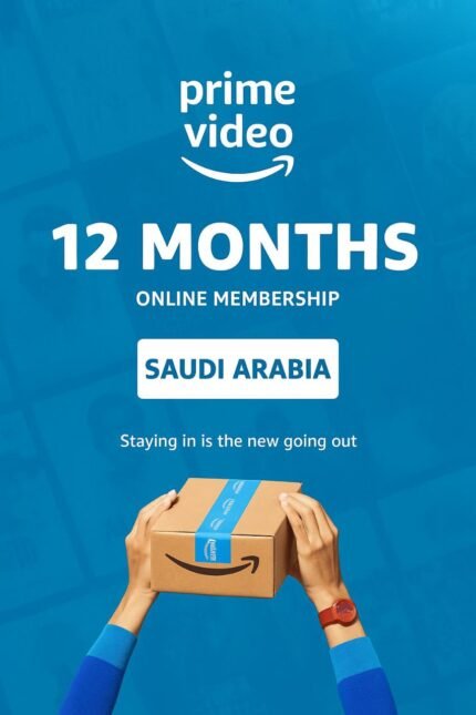 Amazon Prime 12 Months Online Membership (Saudi Arabia) - Digital Key