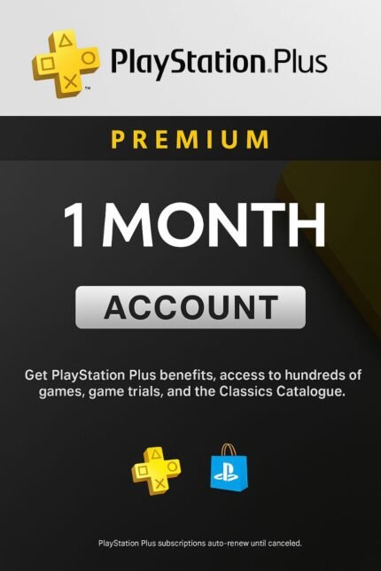 PlayStation Plus Premium 1 Month (Global) - Account