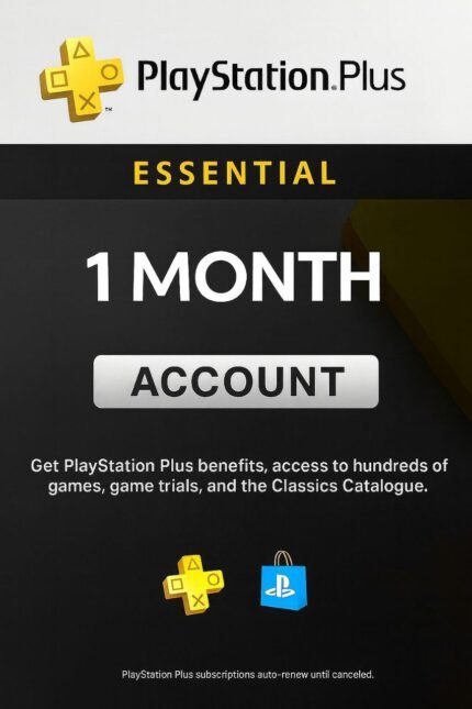 PlayStation Plus Essential 1 Month (Global) - Account